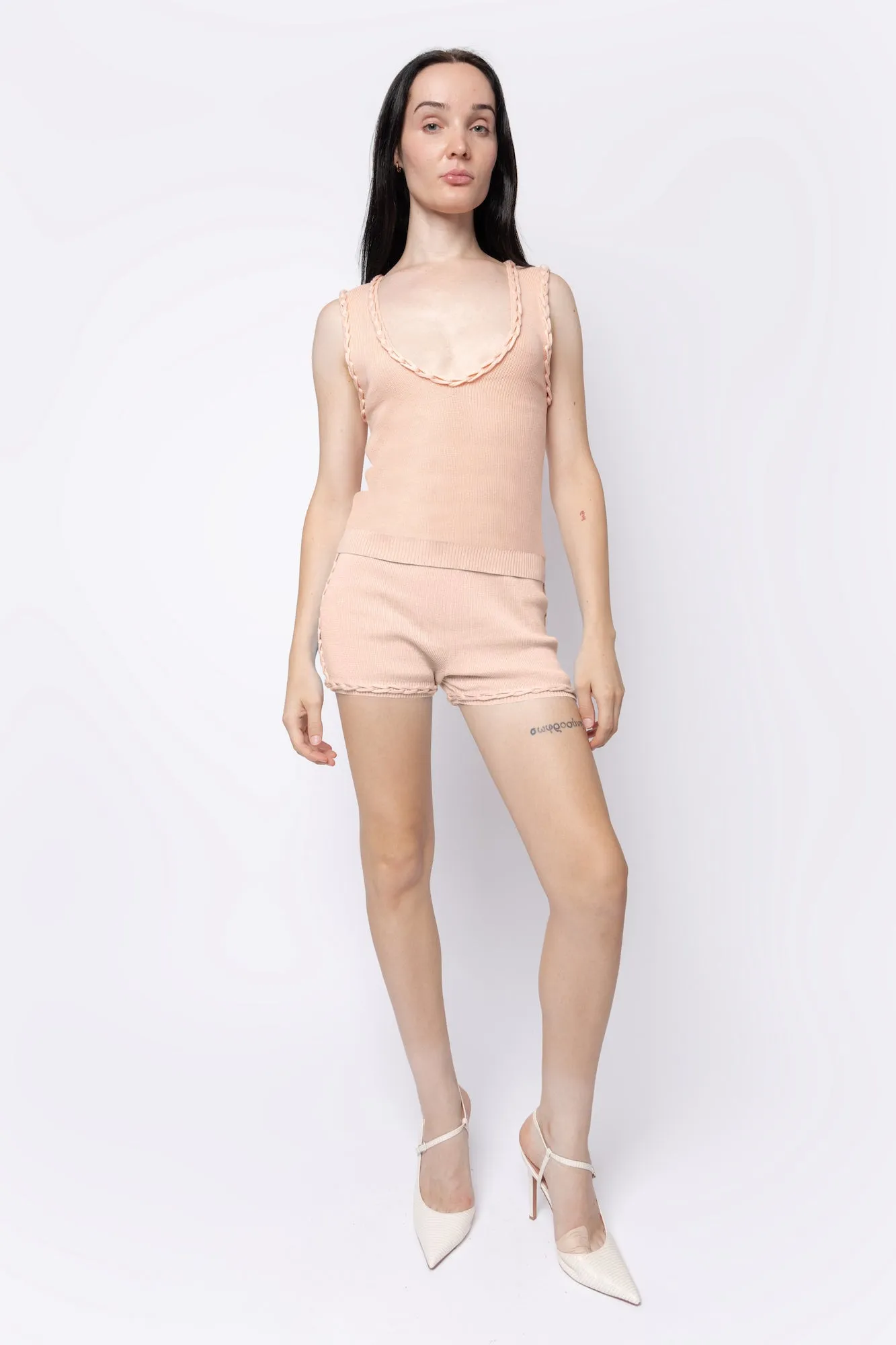 Chain Link Knitted Vest