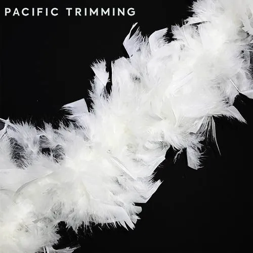 Chandelle Boa Feather Trim