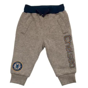 Chelsea FC Joggers for Kids (3-4 Years) - Grey and Blue
