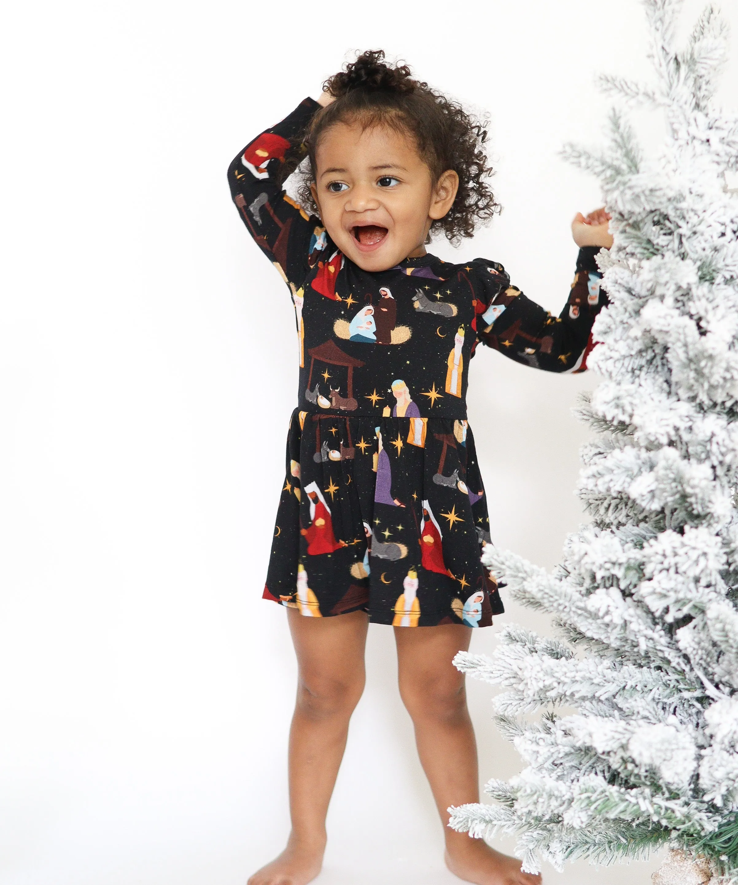 Christmas 2023 Bodysuit Twirl Dresses
