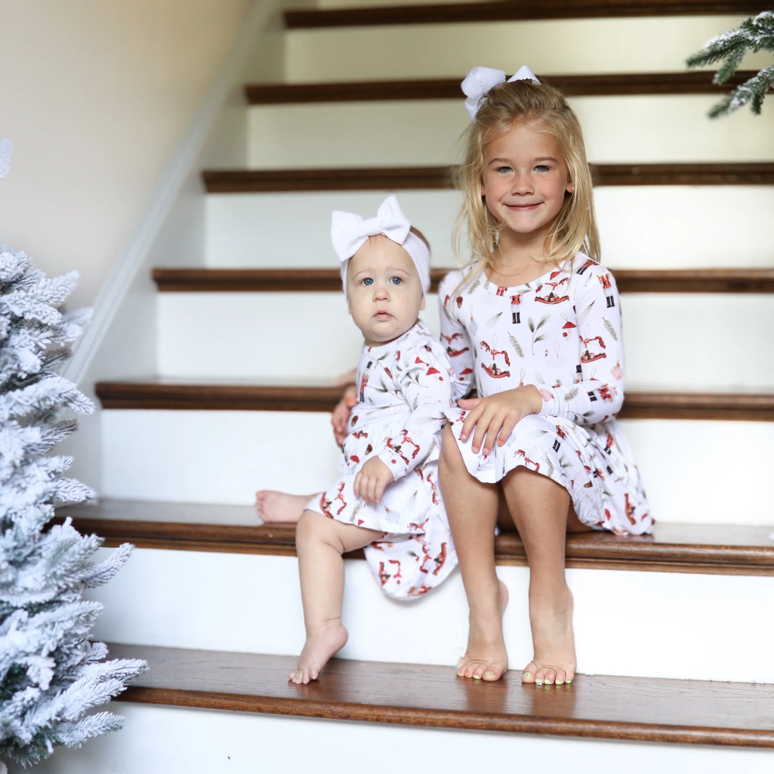 Christmas 2023 Bodysuit Twirl Dresses