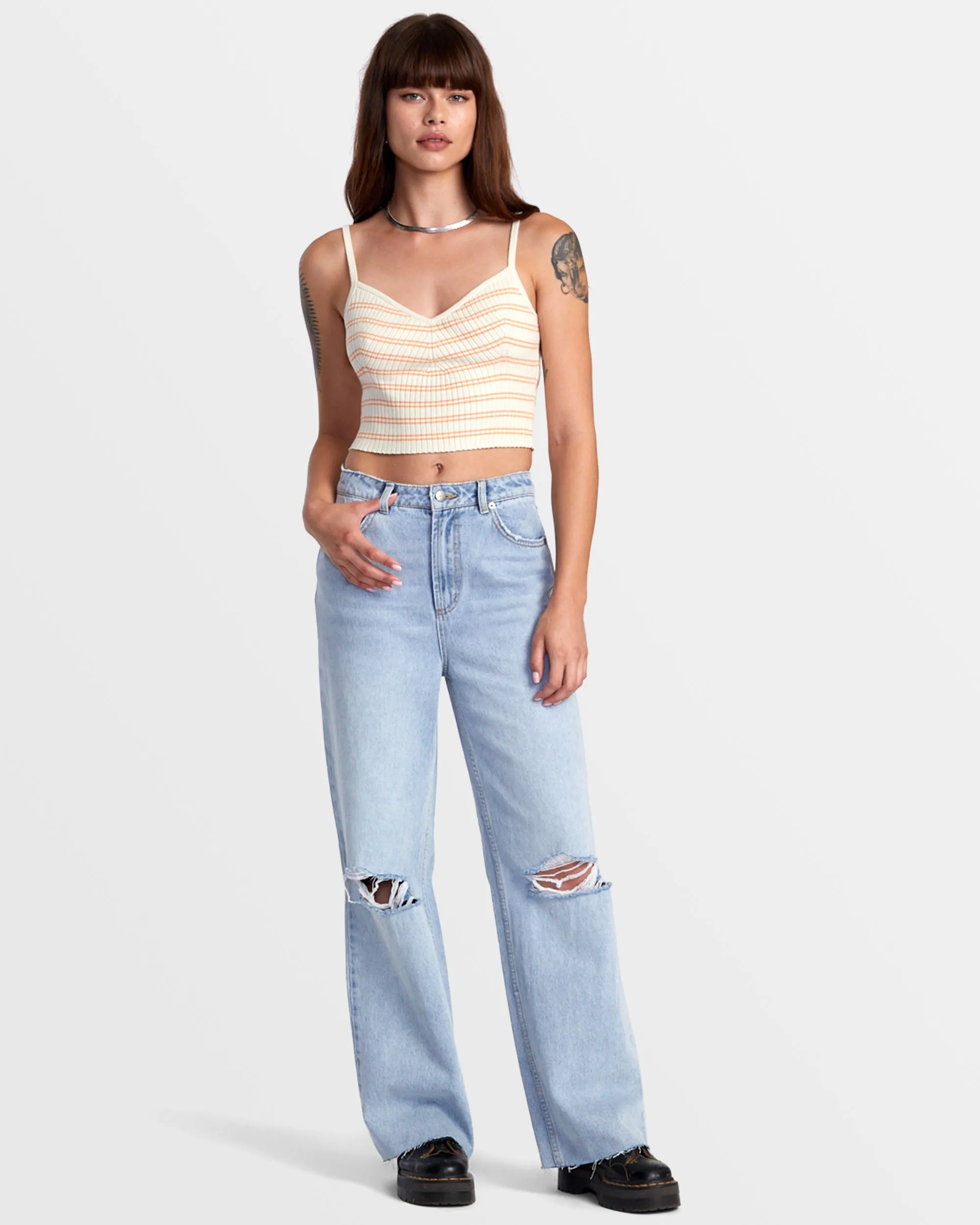 Coco Denim Jeans - Bleached Indigo