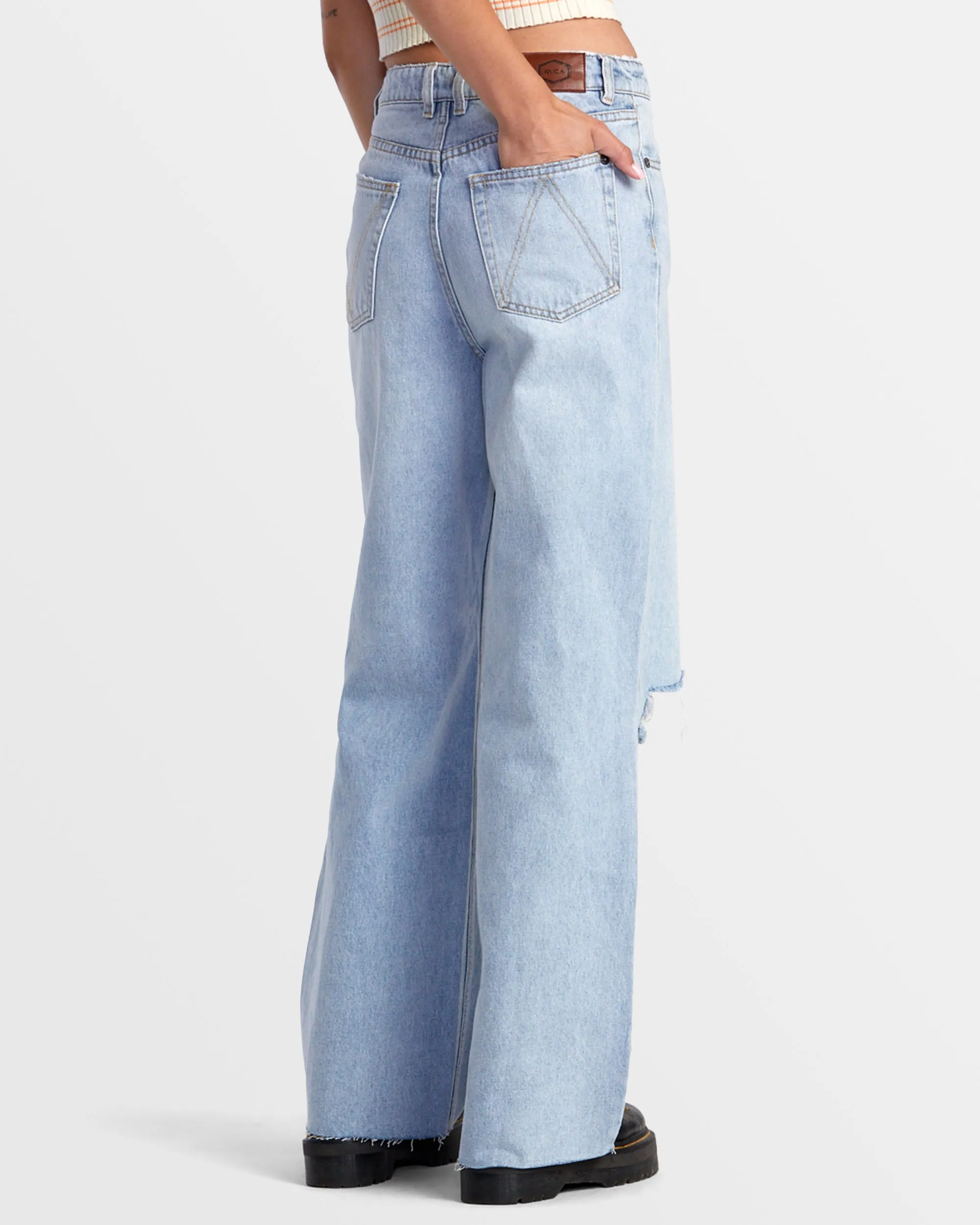 Coco Denim Jeans - Bleached Indigo
