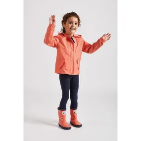 Coral Waterproof Rain Cheater Coat