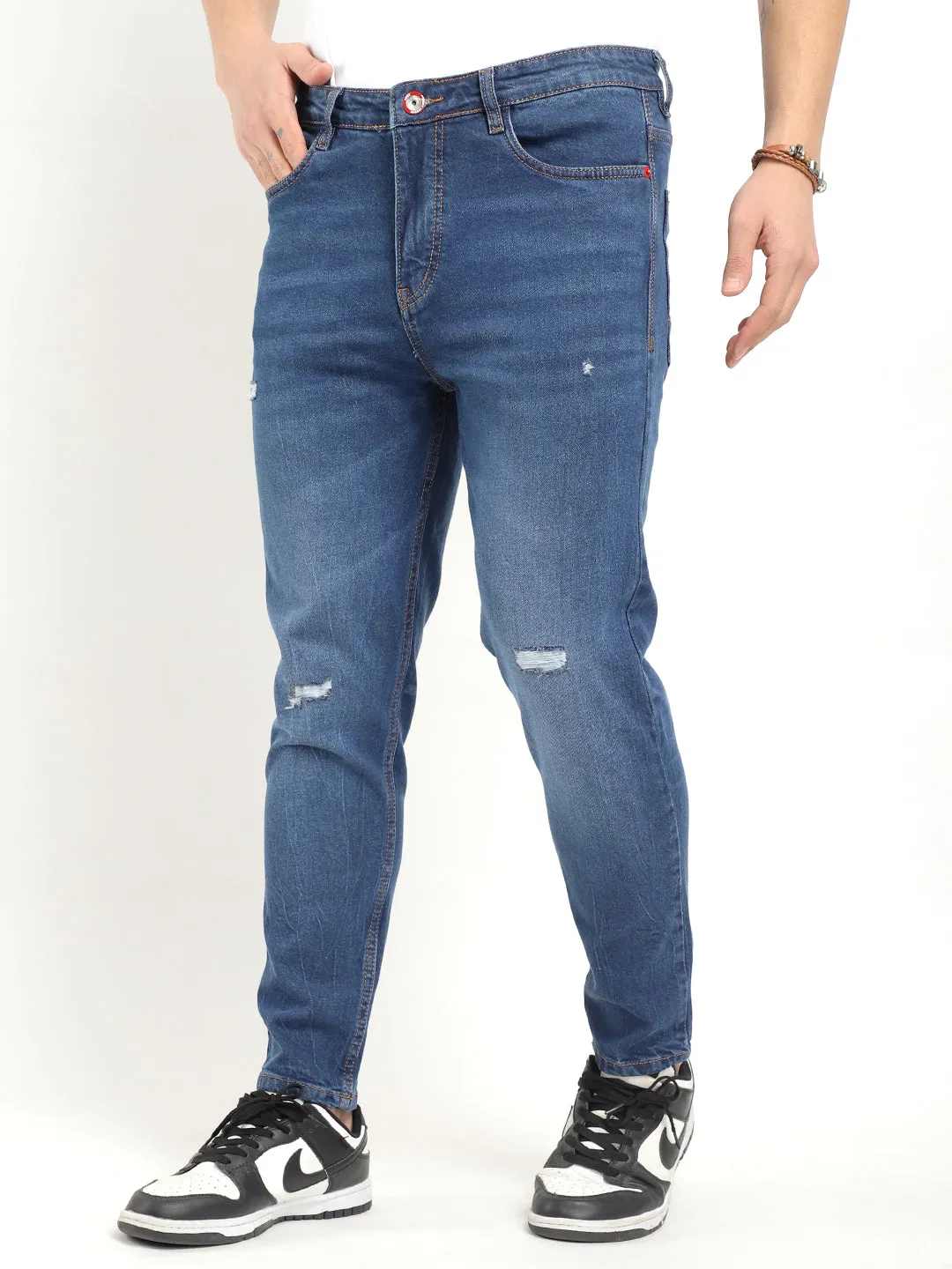 Covent Luxe Dark Blue Denim Jeans