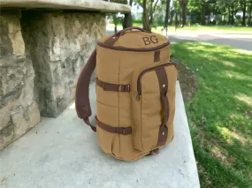 Covertible Canvas Duffle / Backpack 19"