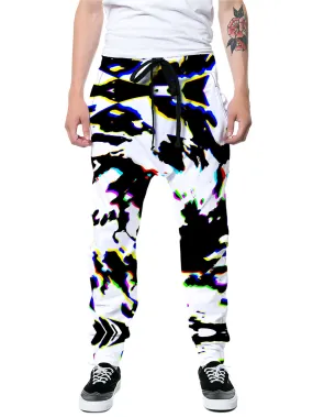 Cow Hide Print Rave Drip Joggers