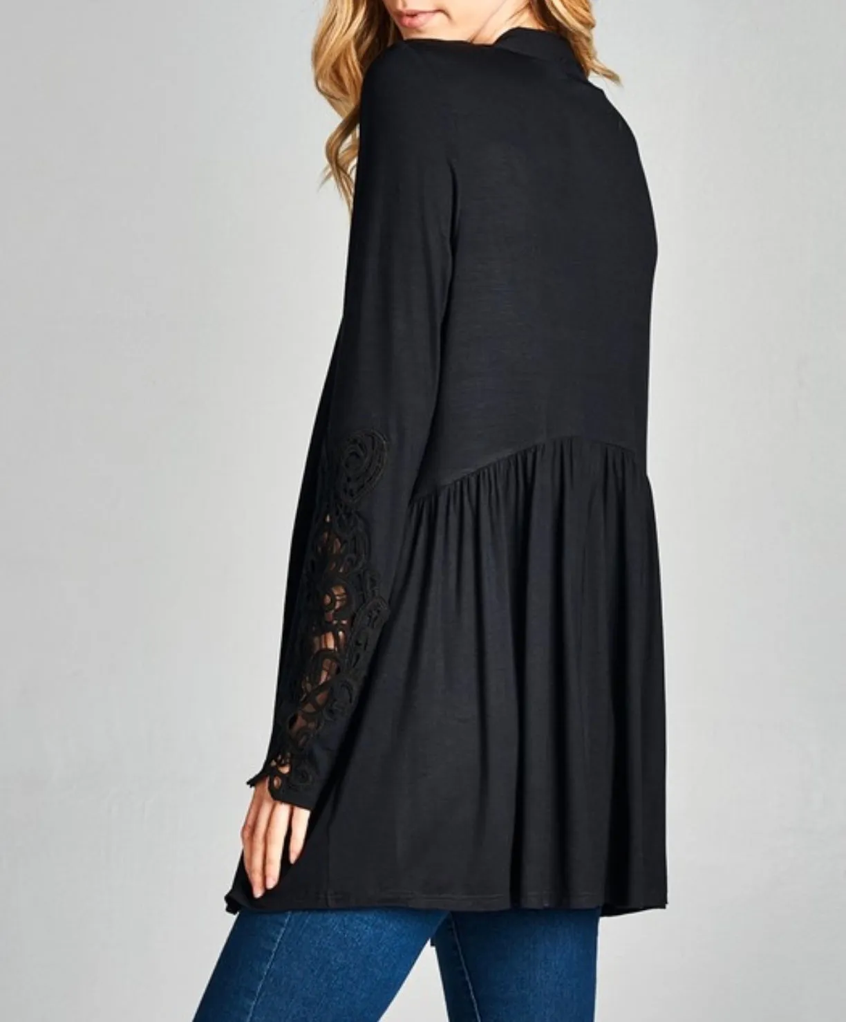 Crochet Lace Cardigan