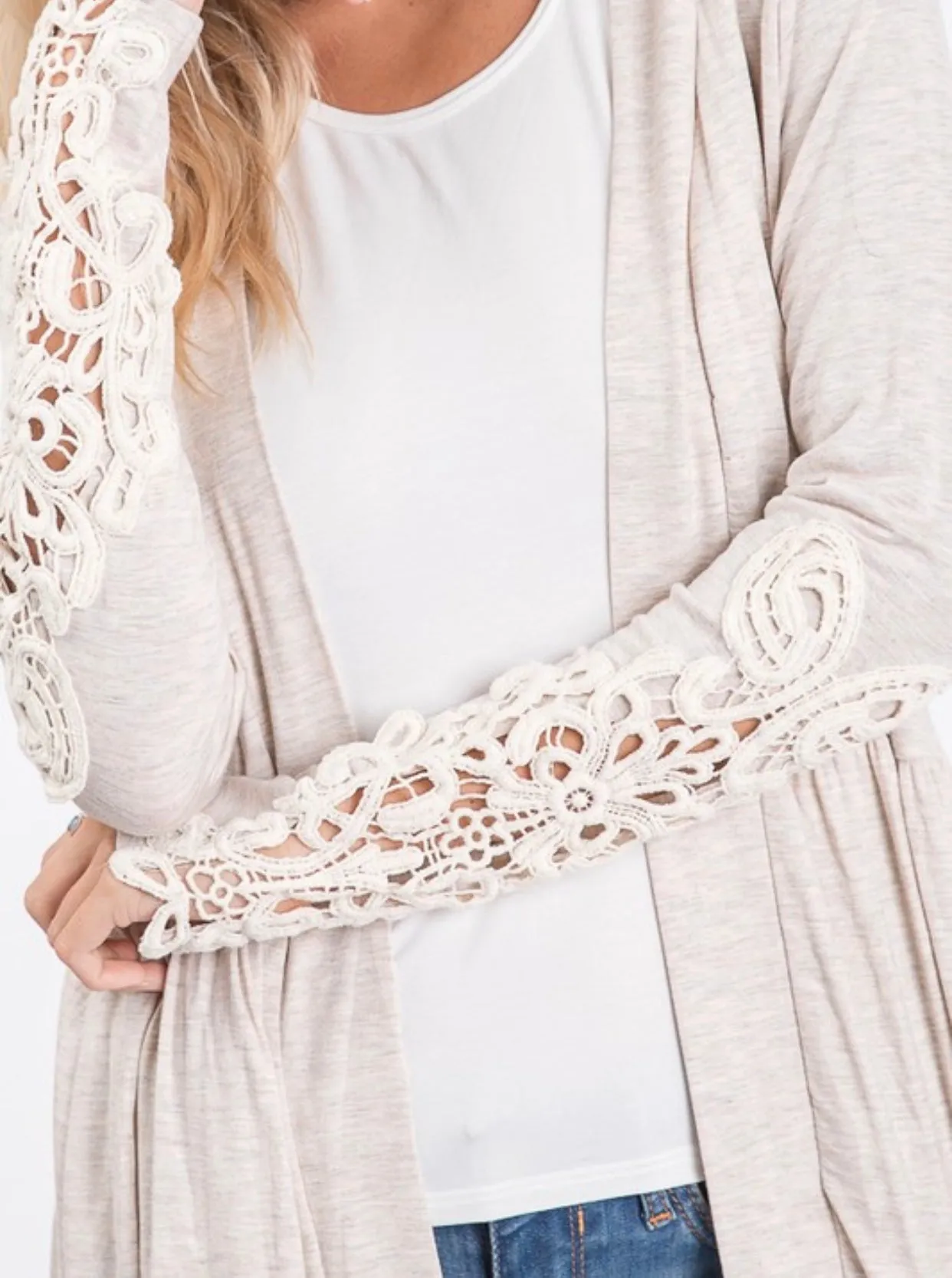 Crochet Lace Cardigan