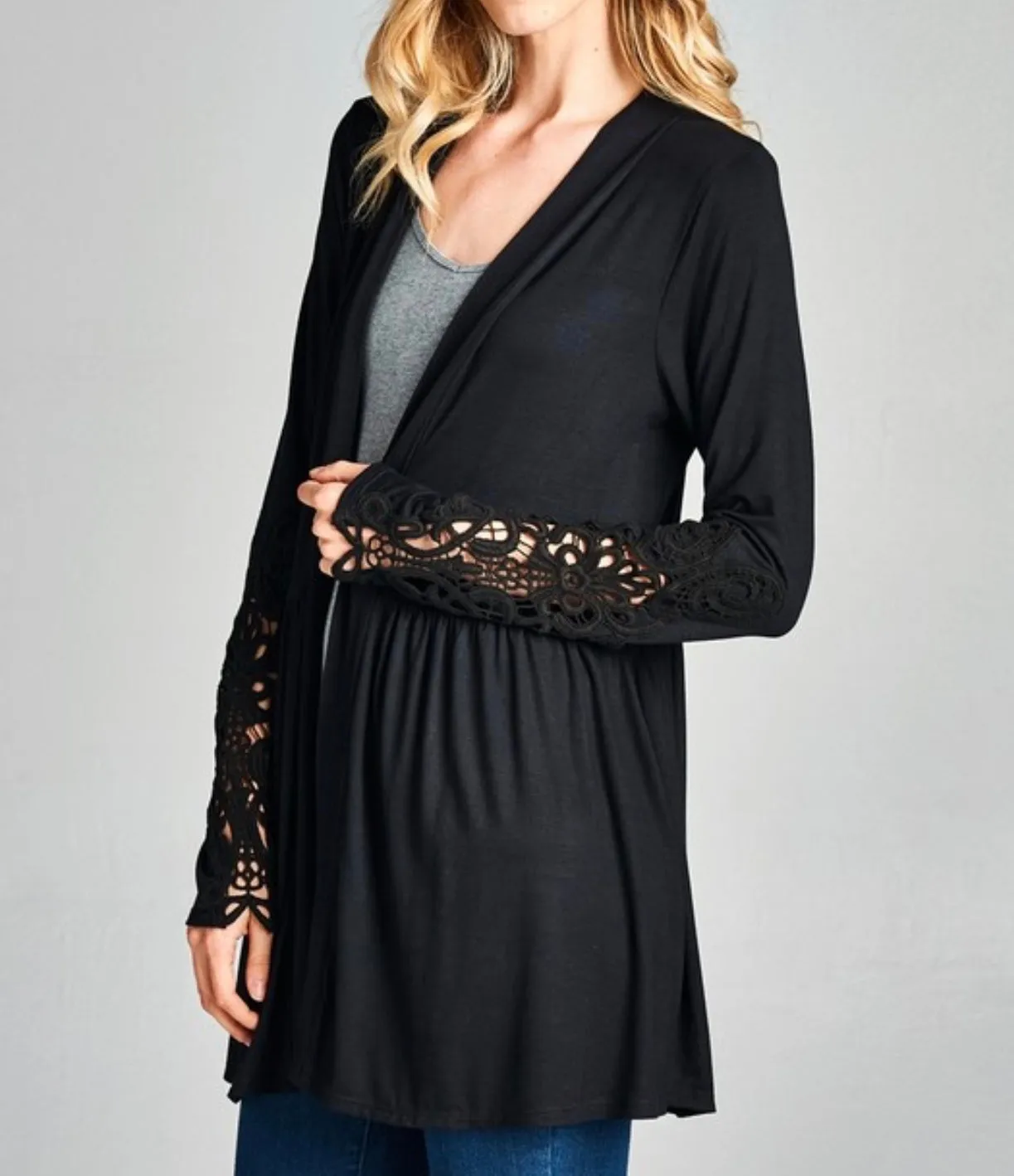 Crochet Lace Cardigan