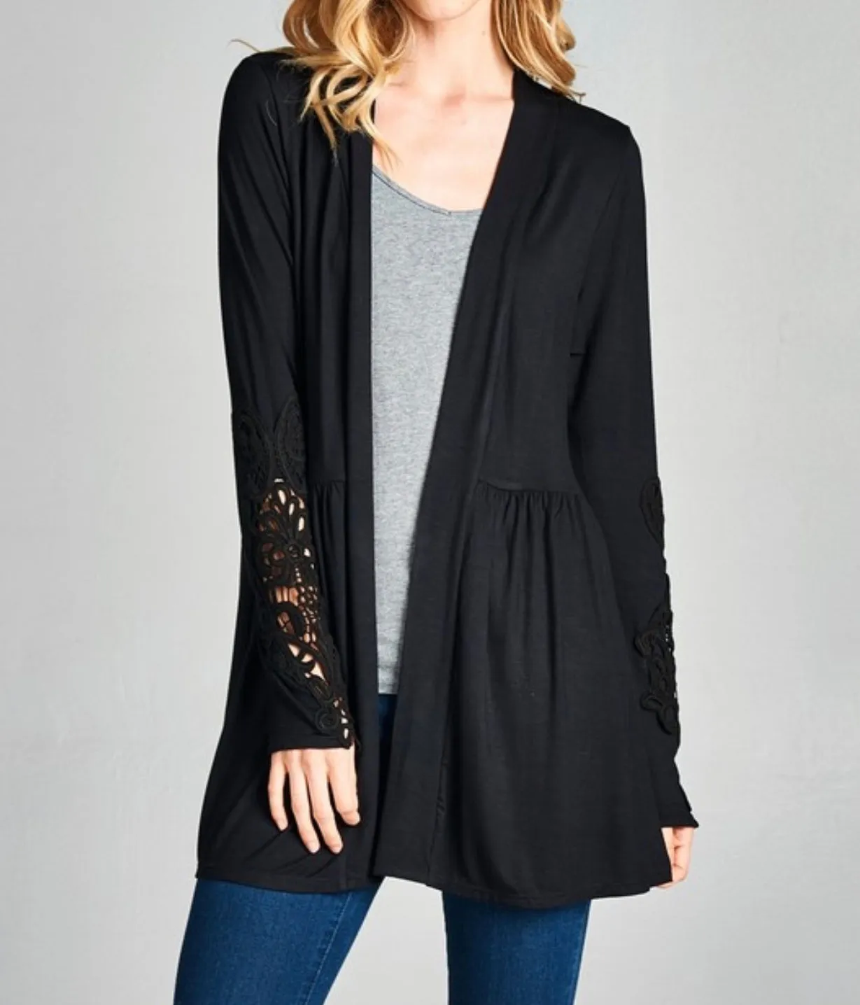 Crochet Lace Cardigan