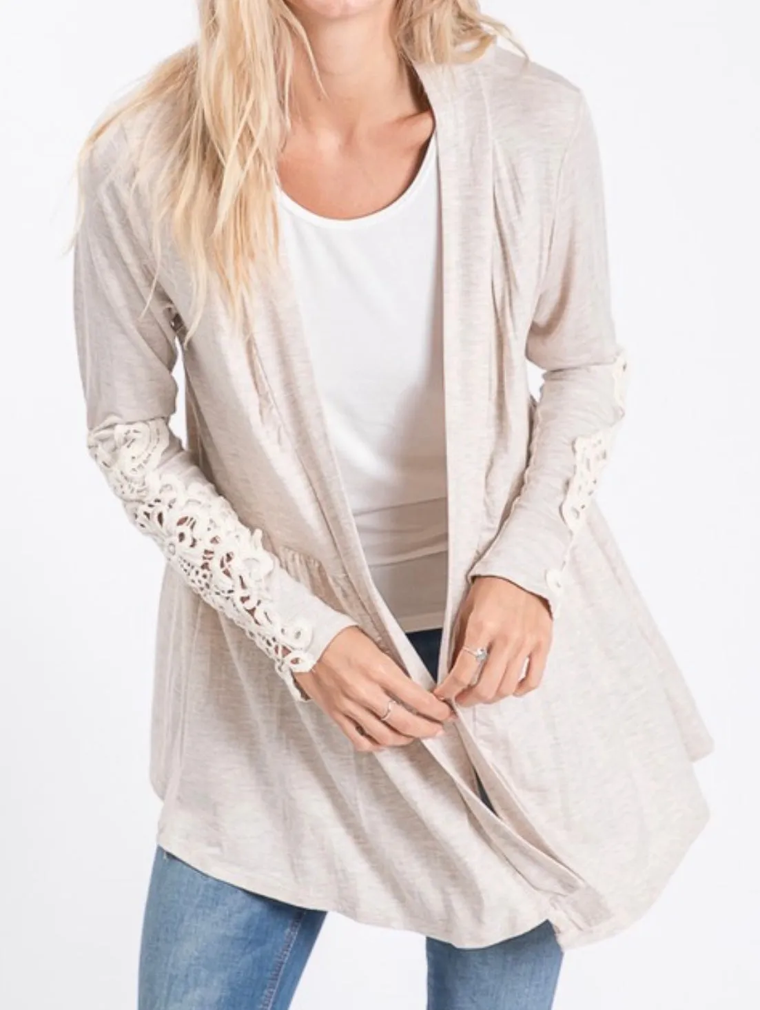 Crochet Lace Cardigan