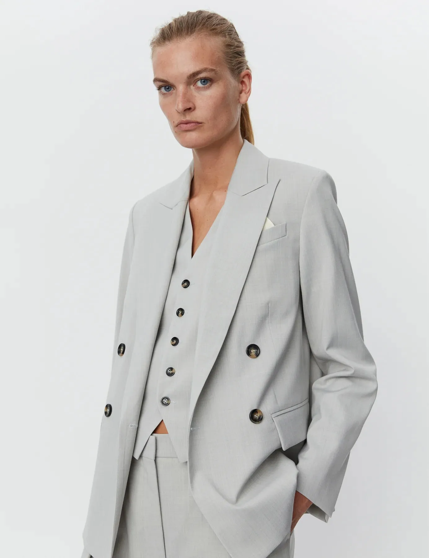 Day Birger | Havens Blazer - Smoke Melange