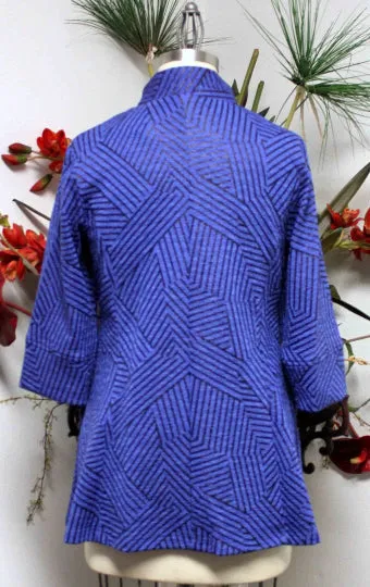 Designer and Exclusive Regular and Plus size jacket in High end Fabric. S to 3XL. Limited Cut