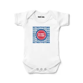Detroit Pistons Retro Bodysuit