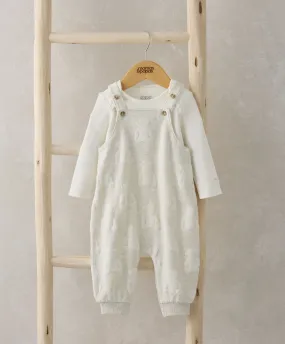 Dungarees & Bodysuit Outfit set - Teddy Bear