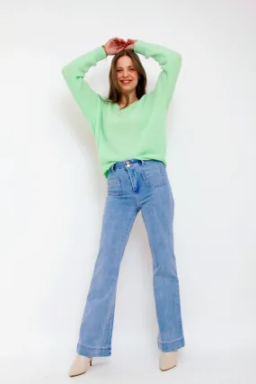 Elena Denim Jeans Broek