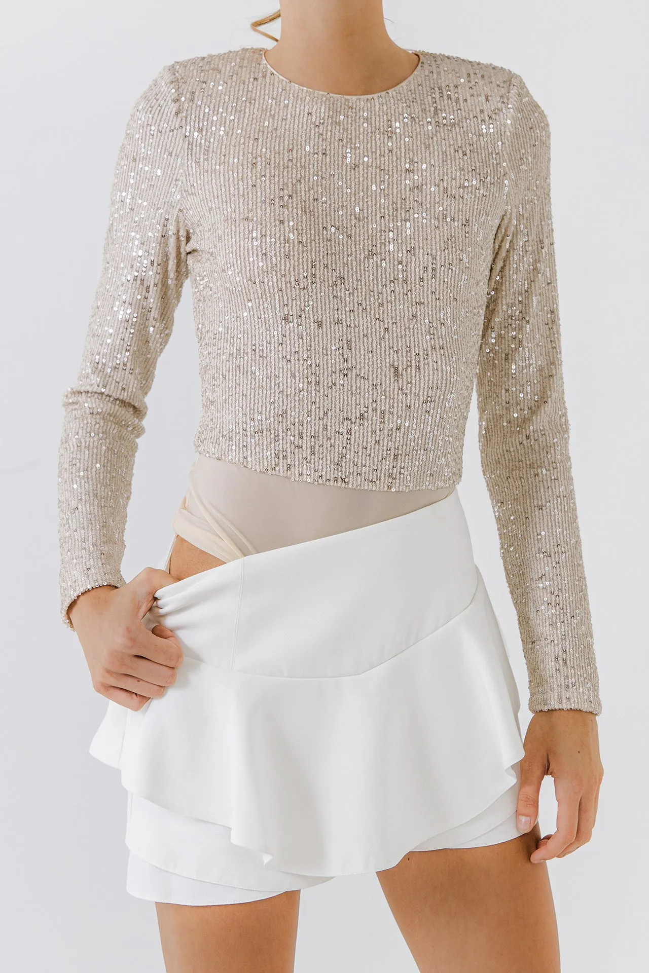 Endless Rose - Sequins Bodysuit