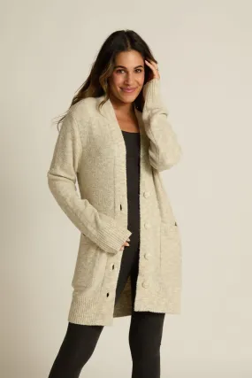 Faceplant Bamboo Plush Button-Up Cardi