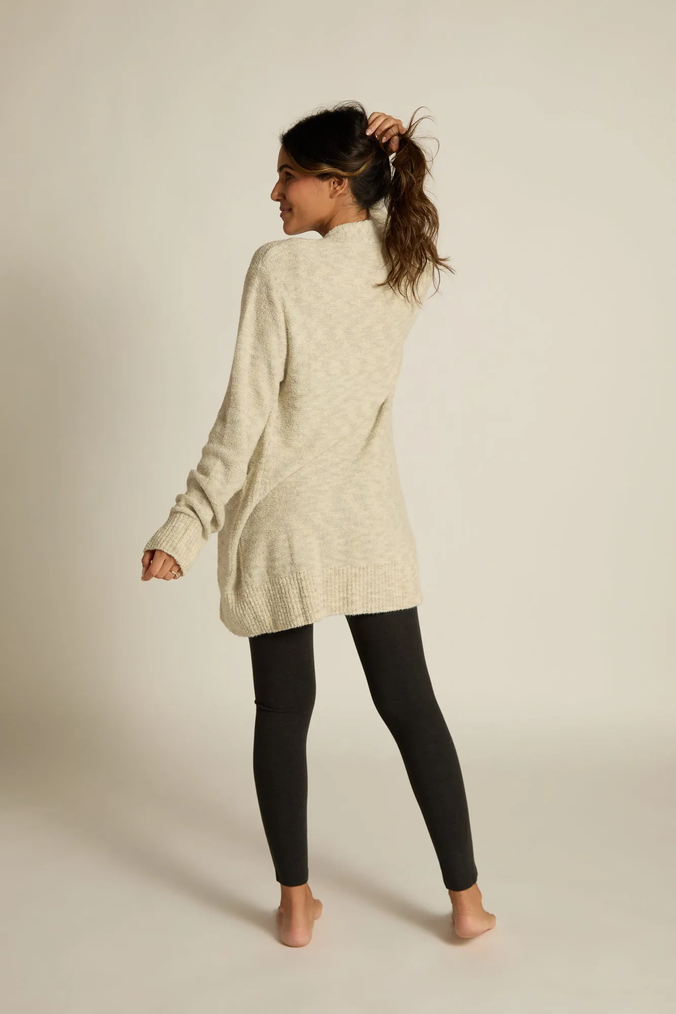Faceplant Bamboo Plush Button-Up Cardi