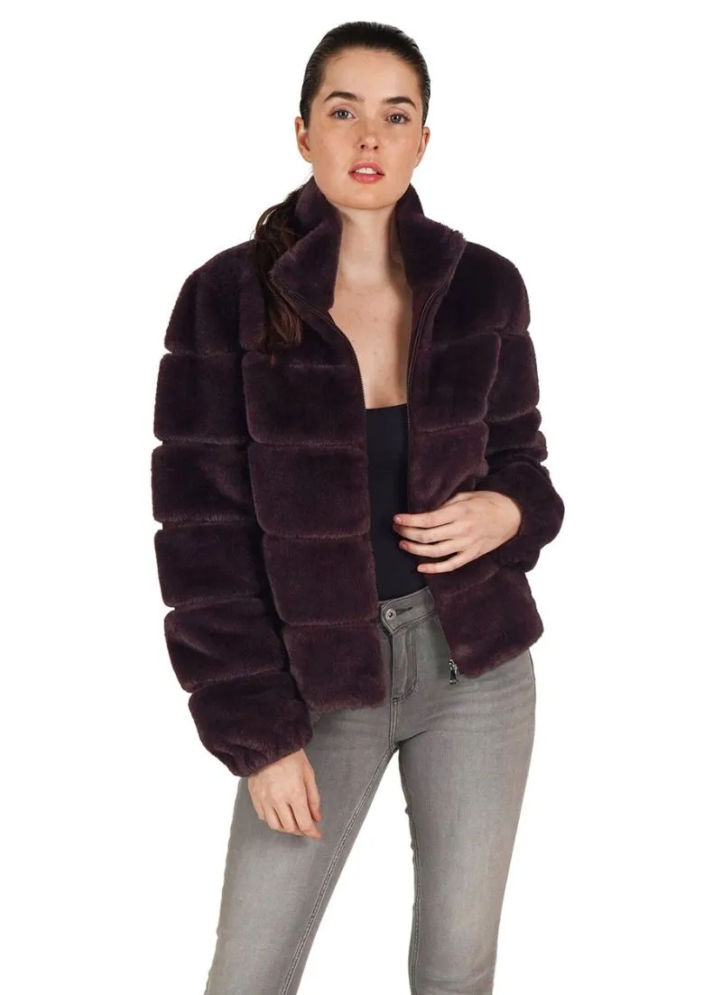 Faux Fur Bomber
