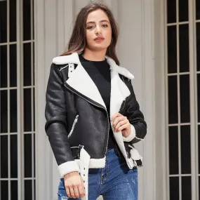 Faux Suede Winter Jacket