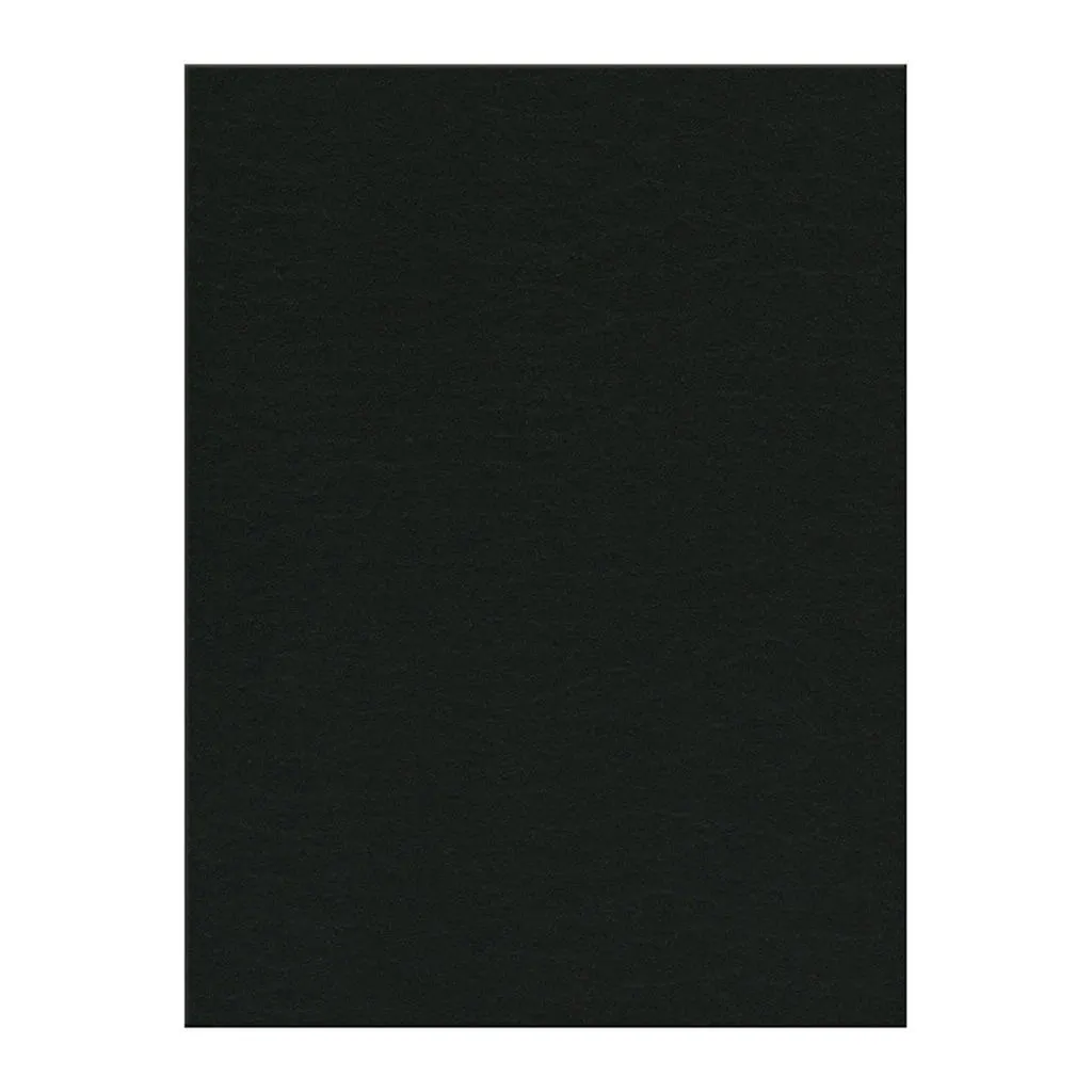 Felt Single Sheet 9in x 12in, Black