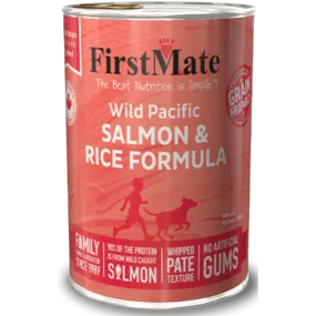 FirstMate Wild Pacific Salmon & Rice Formula Canned Dog Food