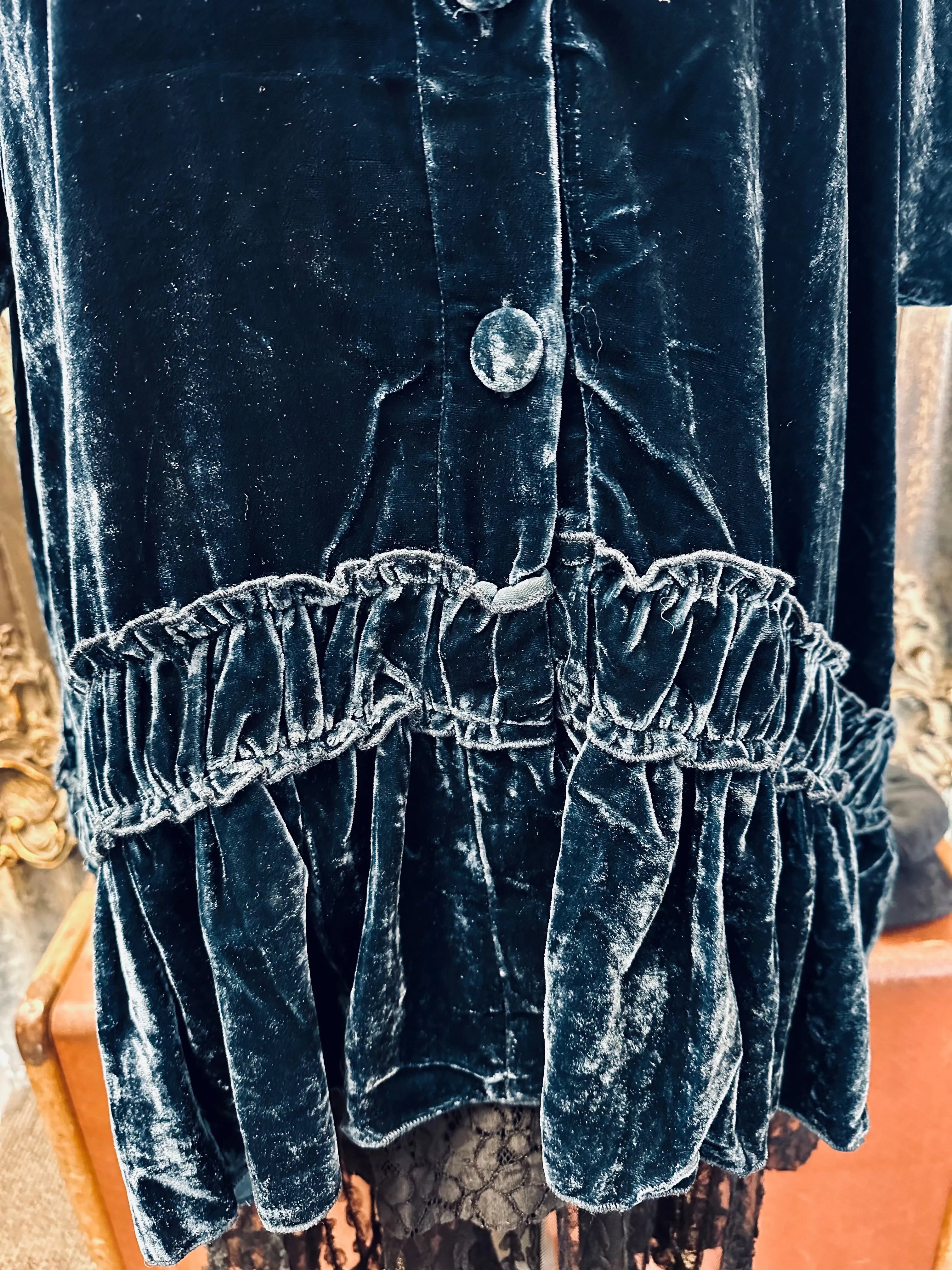 Florentine Velvet Coat
