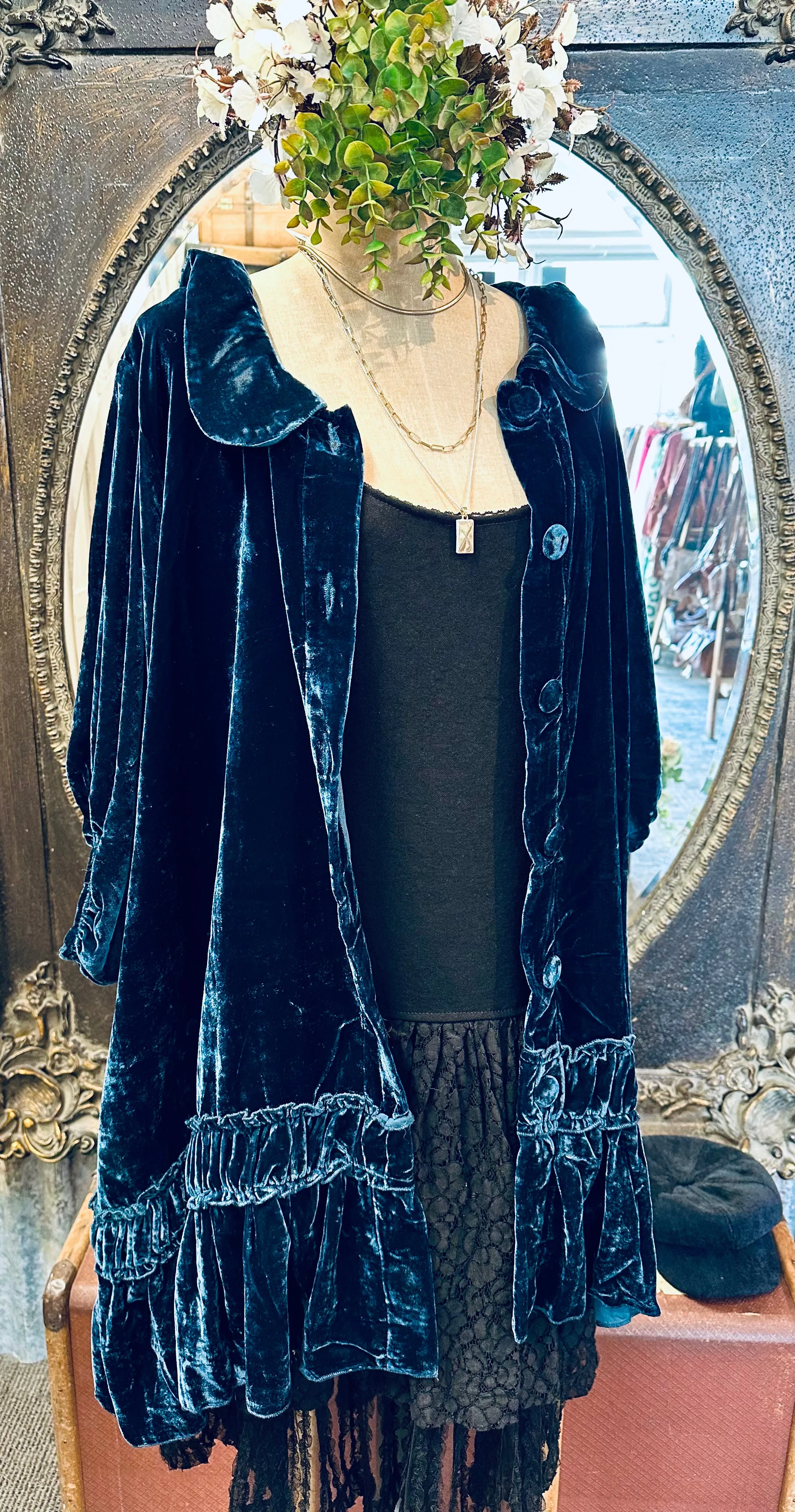 Florentine Velvet Coat