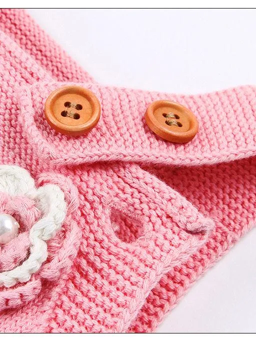 Flower Leaf Crochet Onesie Baby Knit Bodysuit crochet romper