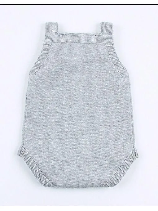 Flower Leaf Crochet Onesie Baby Knit Bodysuit crochet romper