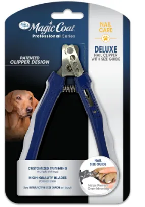 Four Paws Magic Coat Professional Series Deluxe Dog Nail Clipper with Size Guide - Nail Trimmer for Dogs - Puppy & Dog Grooming Supplies (1 Count)