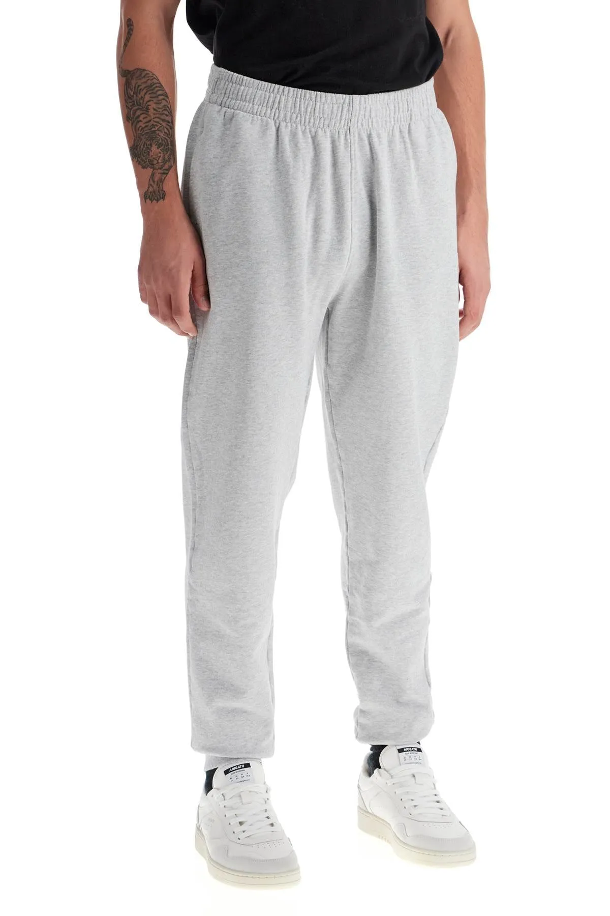 fox head jogging pants MW01109KM0001 LIGHT GREY MELANGE