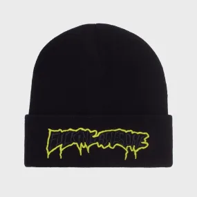 Fucking Awesome - Running Logo Cuff Beanie - Black