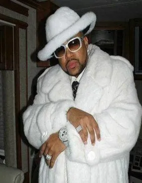 Fur Pimps Fur Coat White Pimp Jacket