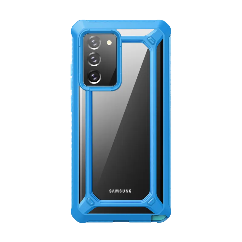 Galaxy Note20 Unicorn Beetle EXO Clear Case-Blue