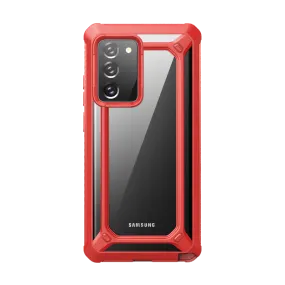 Galaxy Note20 Unicorn Beetle EXO Clear Case-Red
