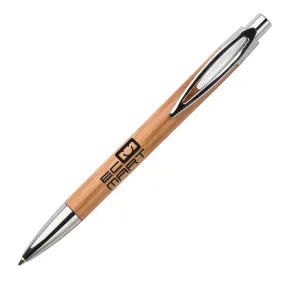 Goa Bamboo Pen  Metal Clip