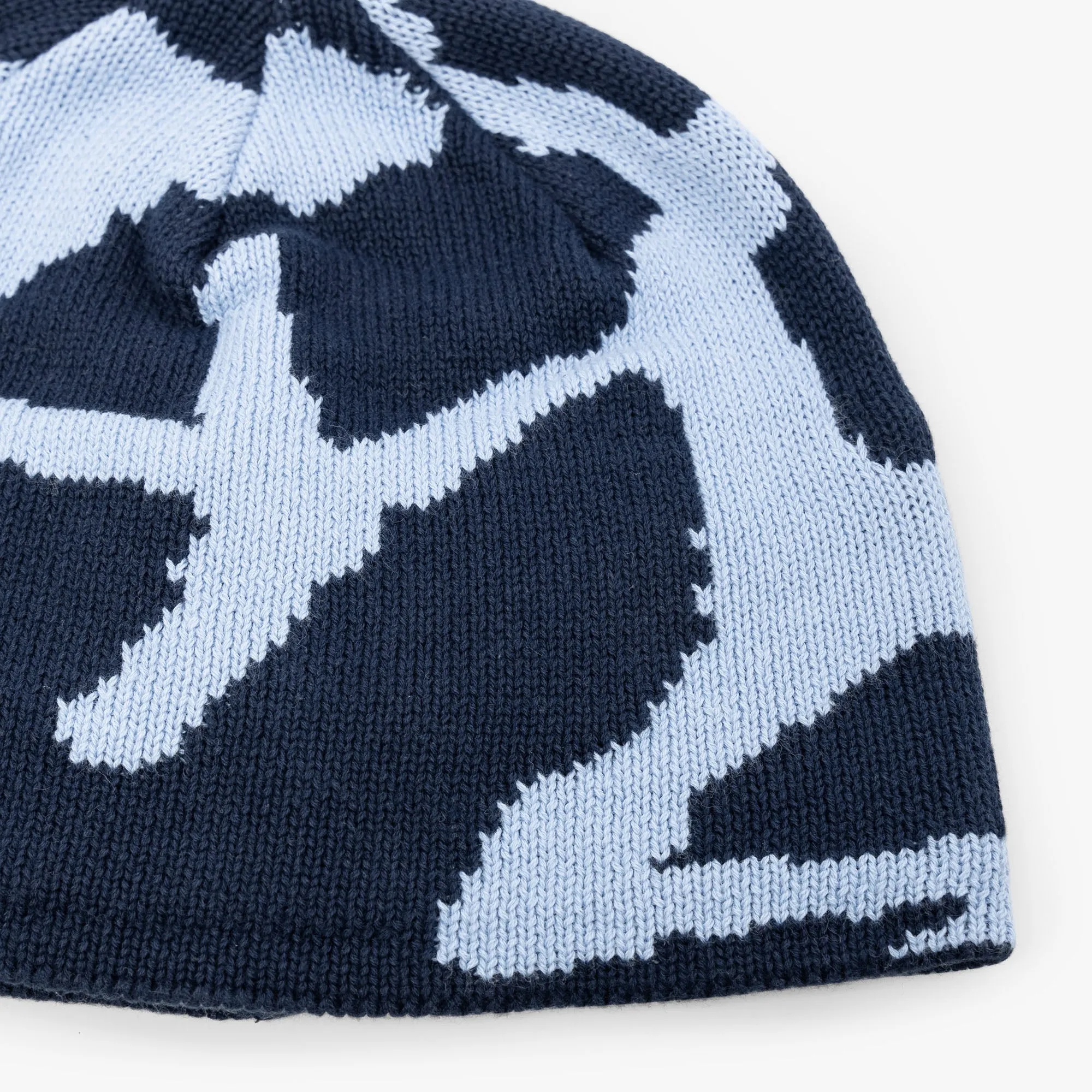 Gramicci Burly Runningman Beanie / Splatter Blue