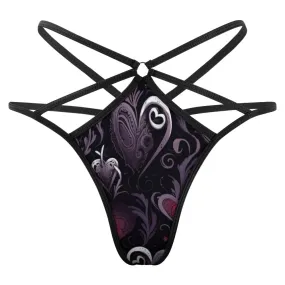 Hearts T-back Thong
