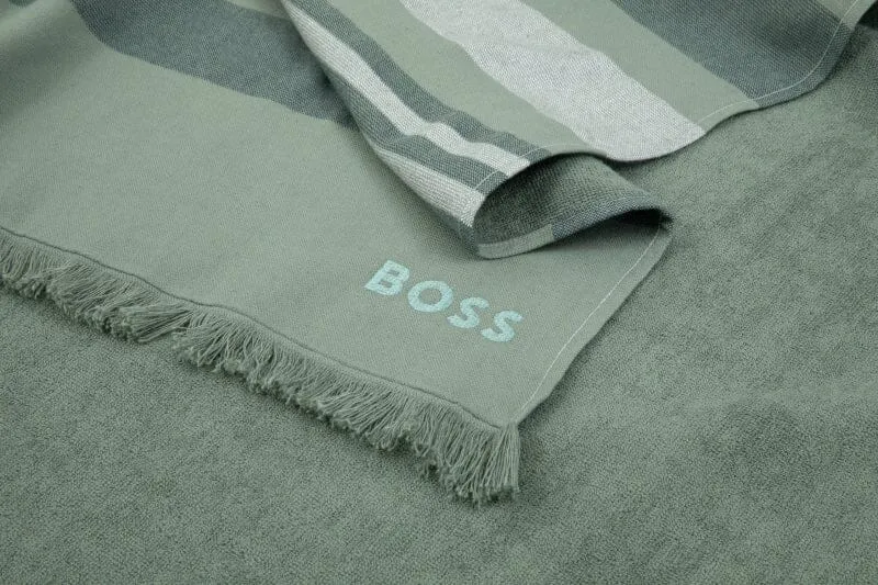 Hugo Boss Home Searide Green Foutah with Closing Belt