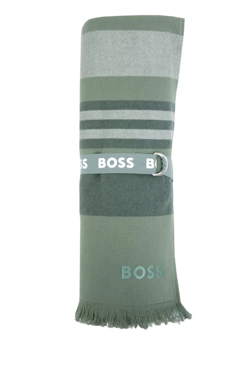 Hugo Boss Home Searide Green Foutah with Closing Belt