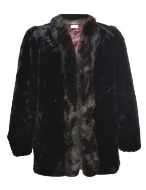 Jordache Faux Fur Coat - L
