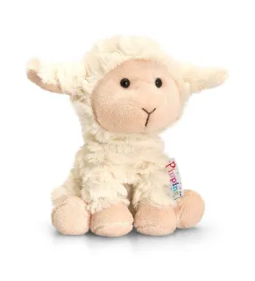 Keel Toys Pippins Soft Plush Toy Lamb 14cm
