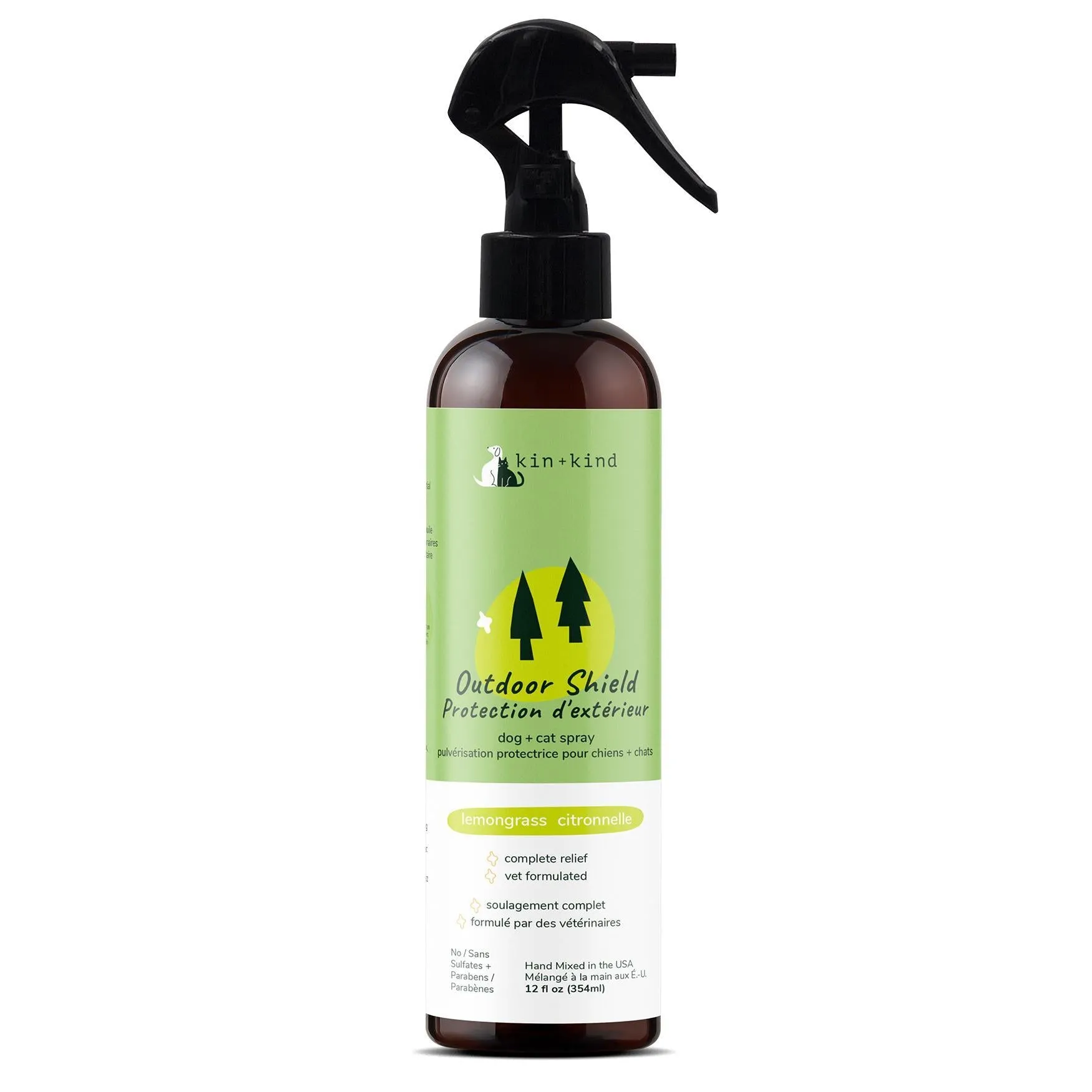 KIN KIND Outdoor Shield Spray - Lemongrass