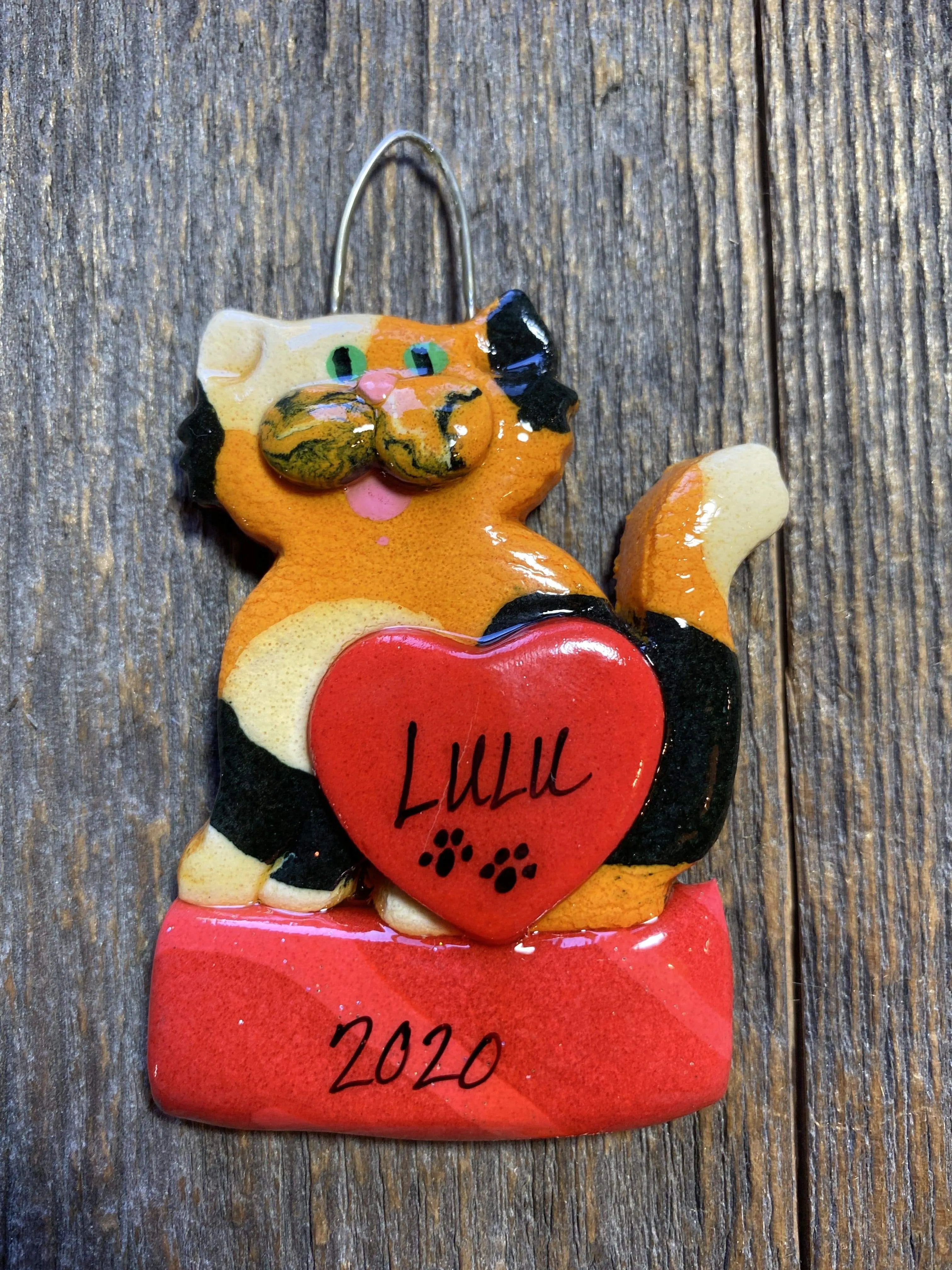 Kitty Cat Christmas Ornament