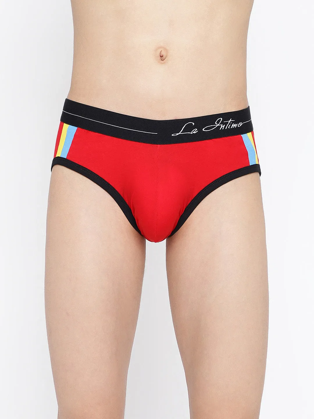 La Intimo Double Stripe Classic Brief (Pack of 6)