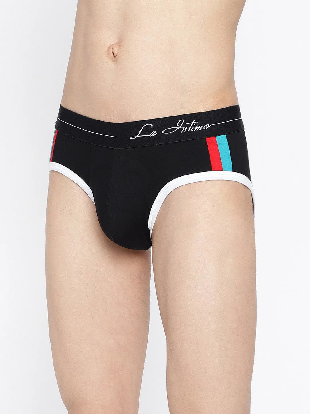 La Intimo Double Stripe Classic Brief (Pack of 6)