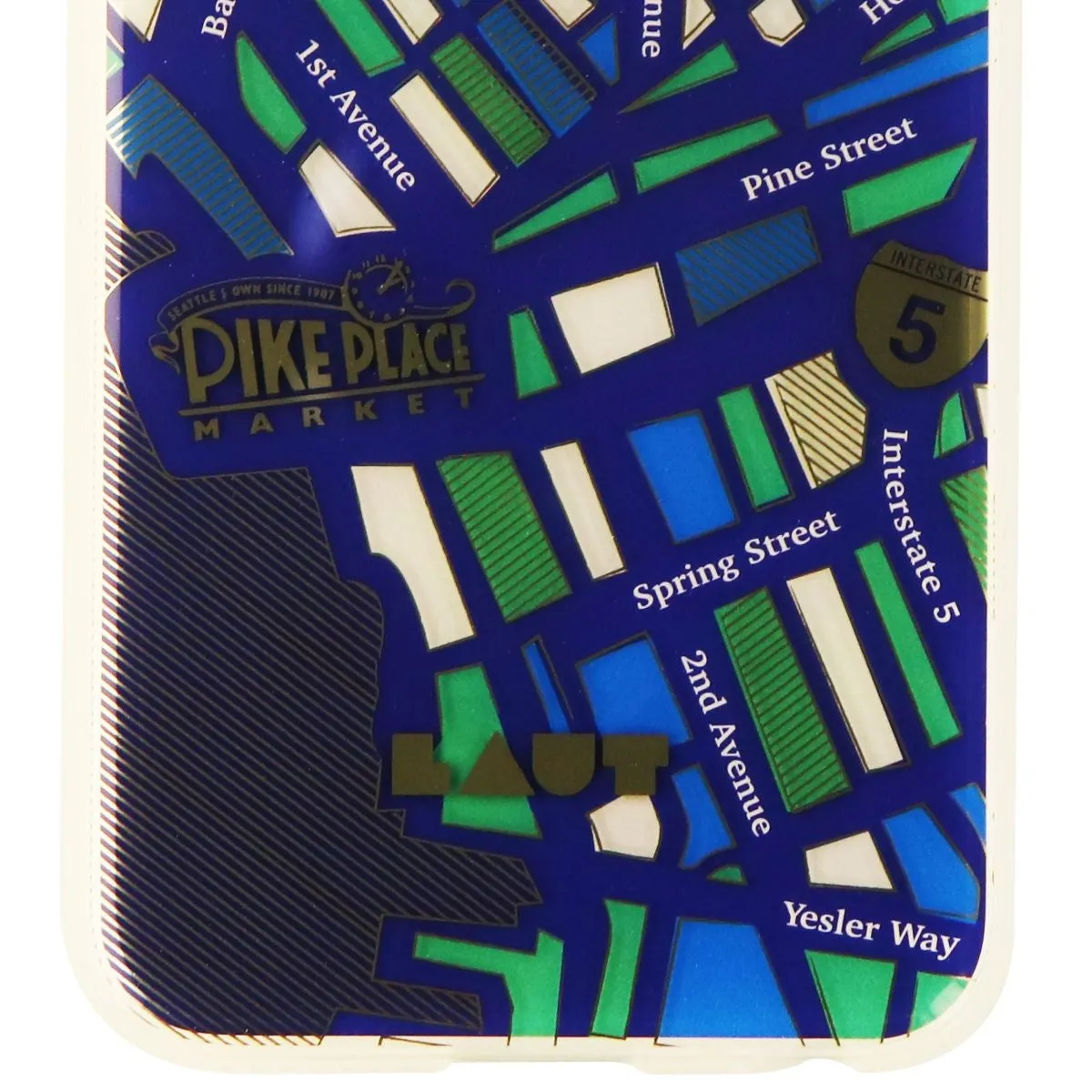 Laut Nomad Seattle Hybrid Slim Case for iPhone 6s/6 - City Street/Blue/Frost